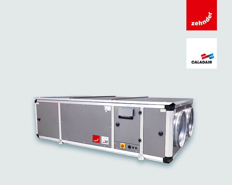 Cut-Out Zehnder Carma Comfortable indoor ventilation Angled view