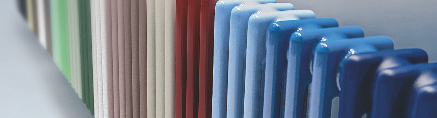 Photograph Zehnder Charleston Decorative radiator Angled view