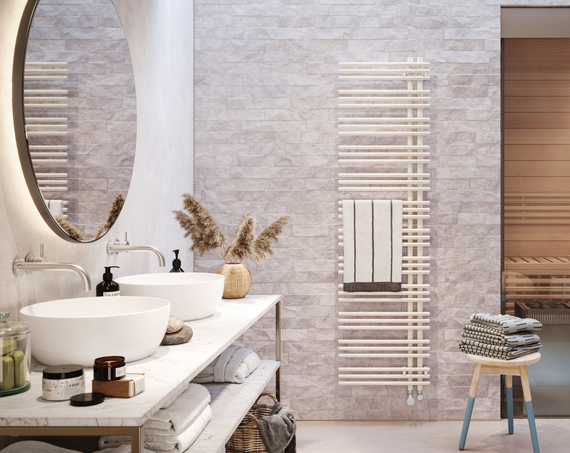 Cut-Out Zehnder Yucca Asym Decorative radiator 