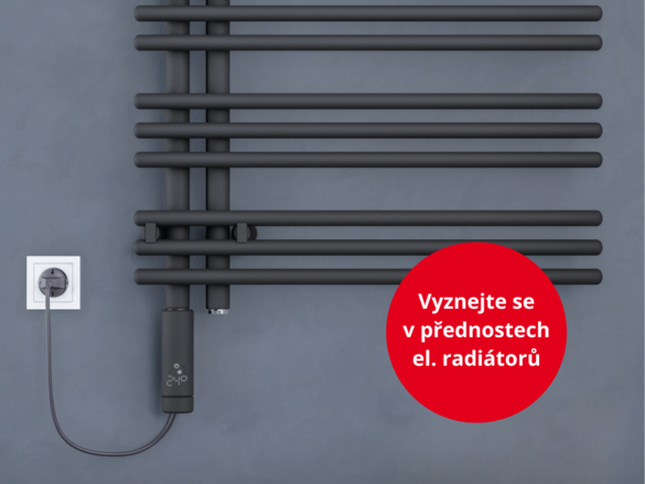 Webinář Zehnder | Designové radiátory | Typy elektrických koupelnových radiátorů a jejich účel použití
