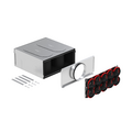 Rendering Zehnder ComfoWell Manifold Comfortable indoor ventilation Angled view