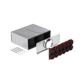 Rendering Zehnder ComfoWell Manifold Comfortable indoor ventilation Angled view